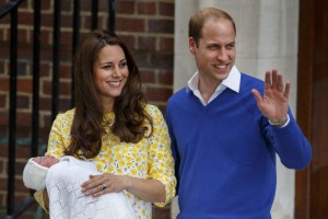 la princesse Kate,le prince William et leur enfant,la princesse Kate