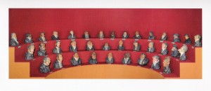 Bustes charges des célébrités du Juste Milieu