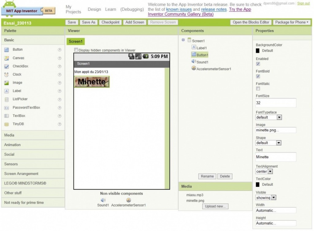 Développer Des Applications Android Avec App Inventor La Si Au Lp2i 3291