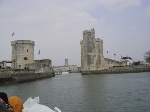 Entrée maritime du vieux port de La Rochelle
