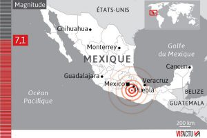 Le séisme du 19 septembre au Mexique