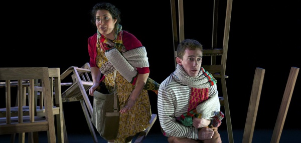 "Gretel et Hansel" de Suzanne Lebeau, mise en scène de Gervais Gaudreault, photo François-Xavier Gaudreault.