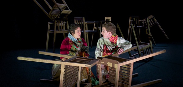 "Gretel et Hansel" de Suzanne Lebeau, mise en scène de Gervais Gaudreault, photo François-Xavier Gaudreault.