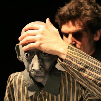 "Gueules de loups" de et avec Pierre Desvigne, photographie J.J Saubi.