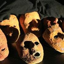 "Gueules de loups" de Pierre Desvigne, photographie J.J Saubi. 